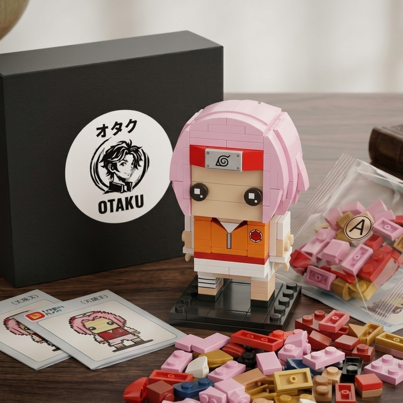 Anime Series Mini Building Blocks-Customizable Character Collection