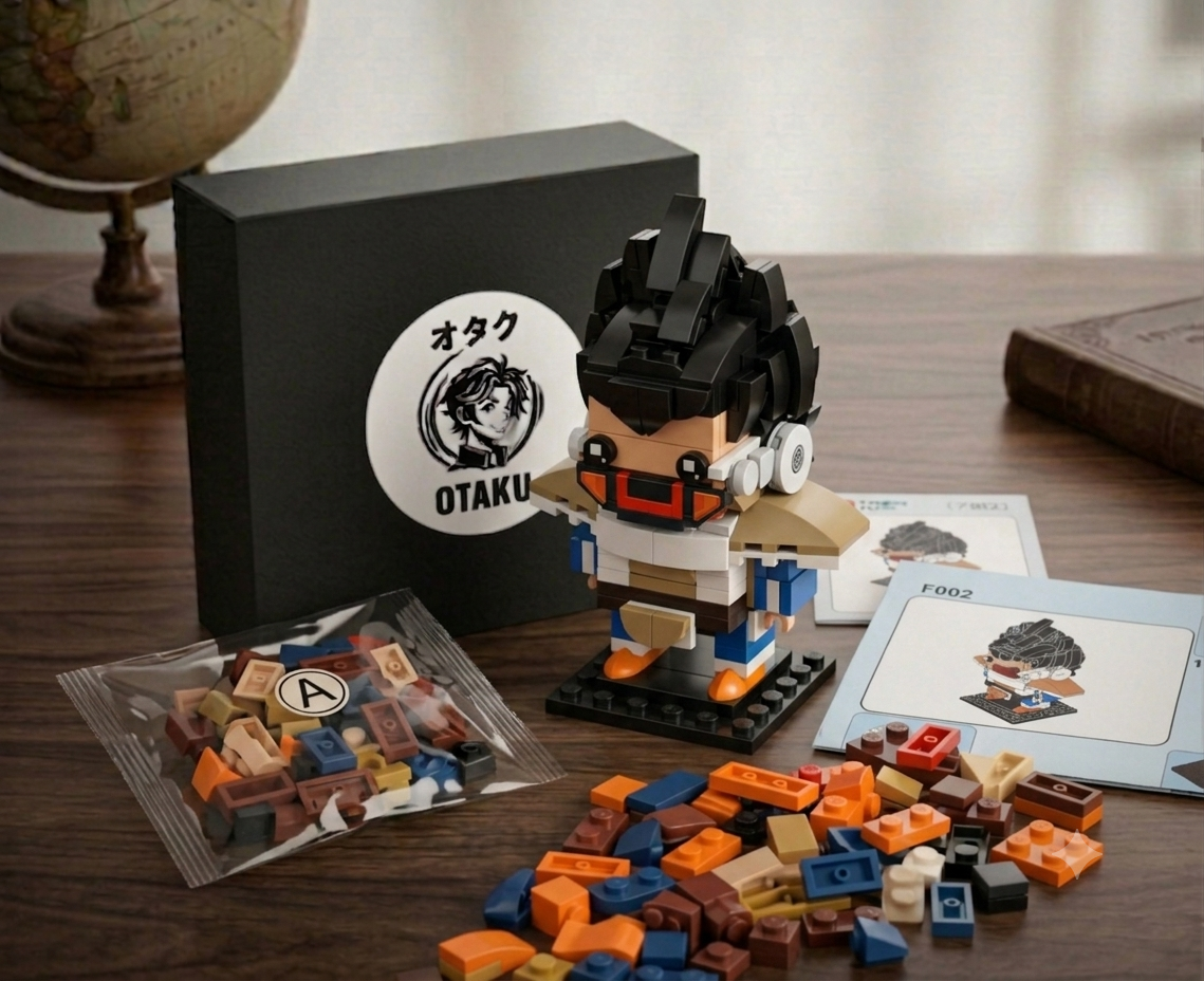 Anime Series Mini Building Blocks-Customizable Character Collection
