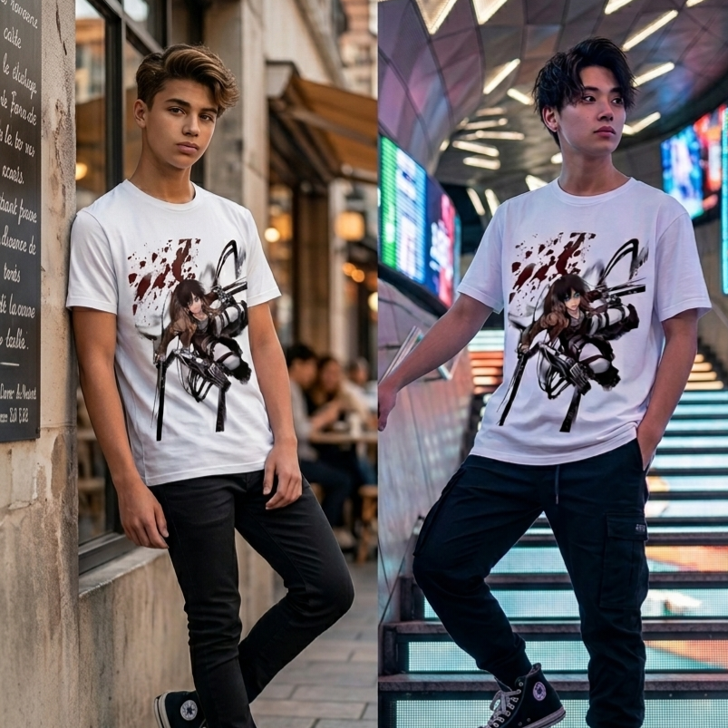 T-Shirt Attack On Titan