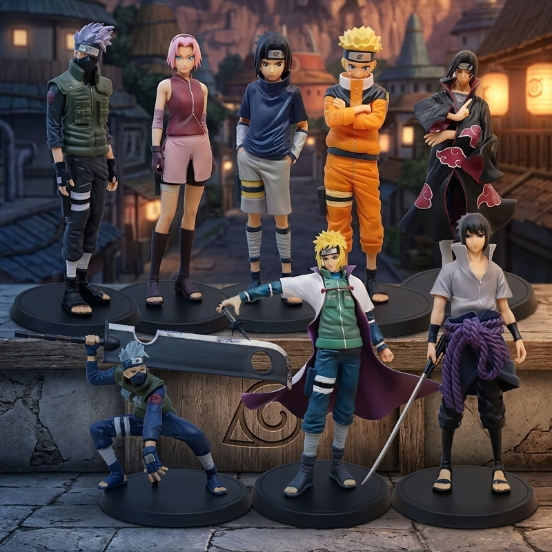 Naruto Shippuden Ultimate Character Figure Set-Premium Collecbiles