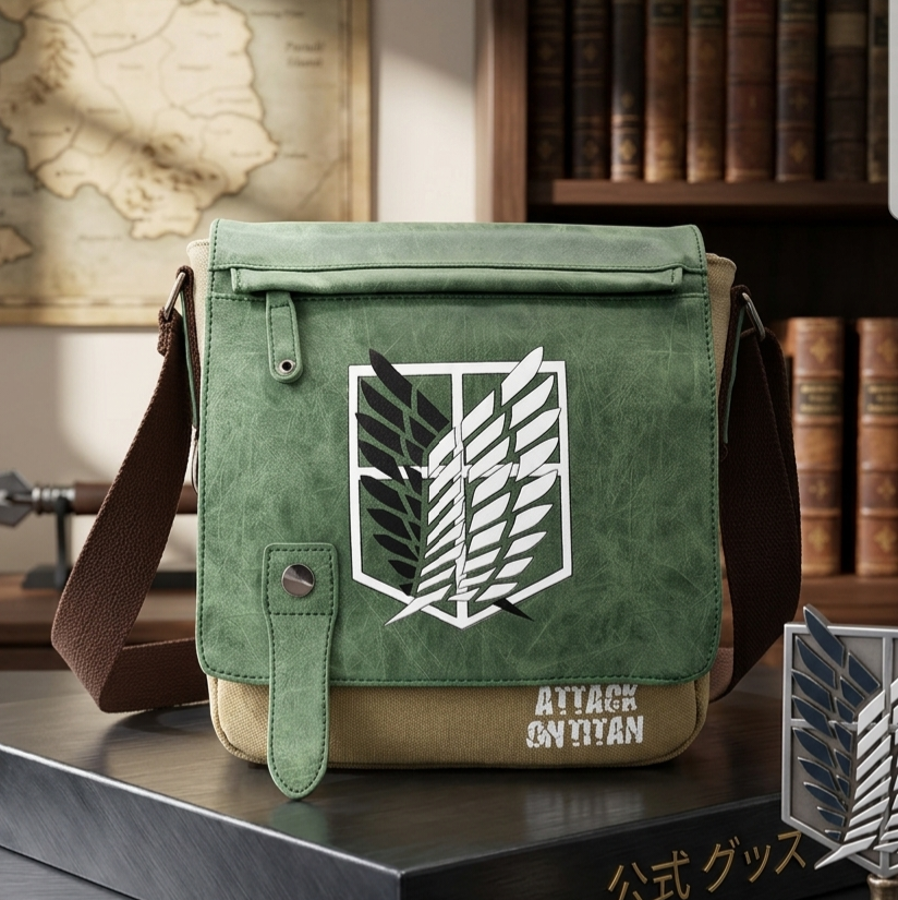 Demon Slayer Inspired Messenger Bag