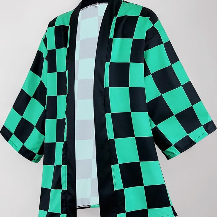 Demon Slayer Tanjiro Kmado Haori-Anime Cosplay Jacket