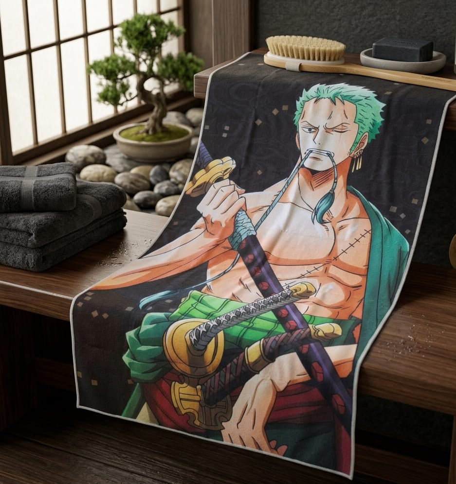 One Piece Characters Anime Bath Towel Collectio (140×70)