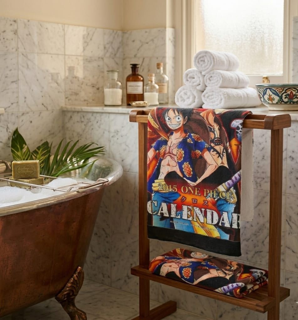 One Piece Characters Anime Bath Towel Collectio (140×70)