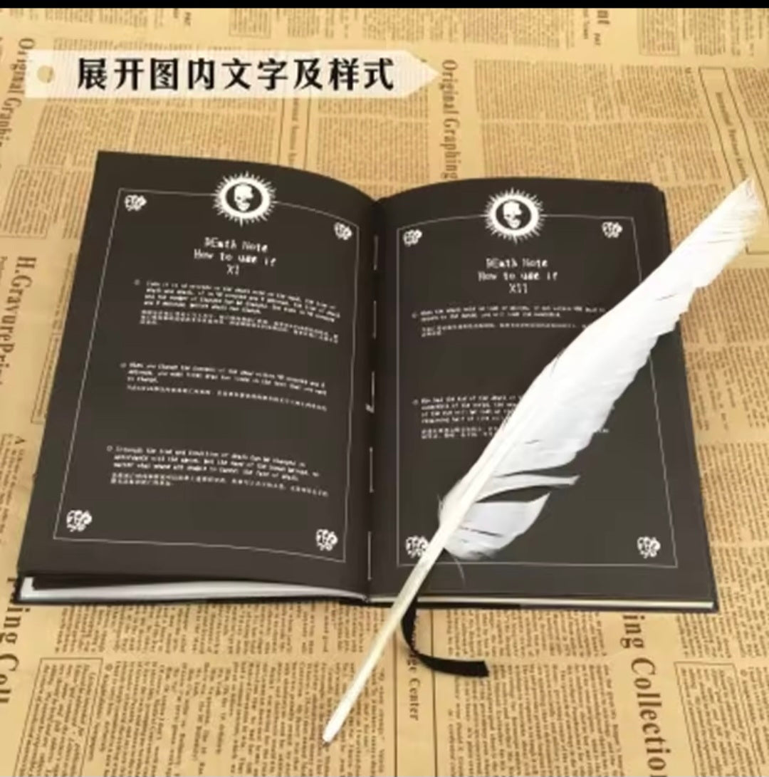 Mysterious anime inspired journal