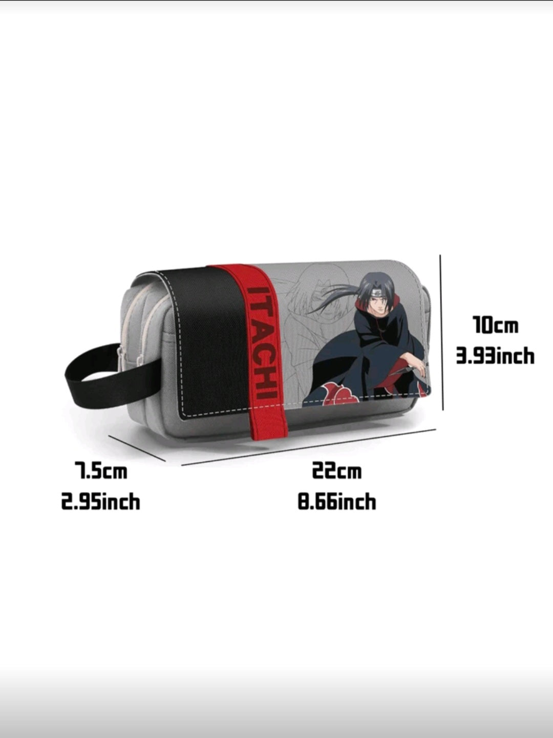 Premium Sublimation Print Anime Accessory Pouch