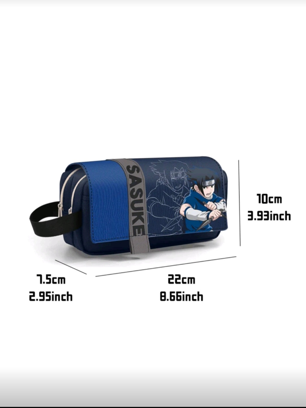 Pemium Sublimation Print Anime Accessory Pouch
