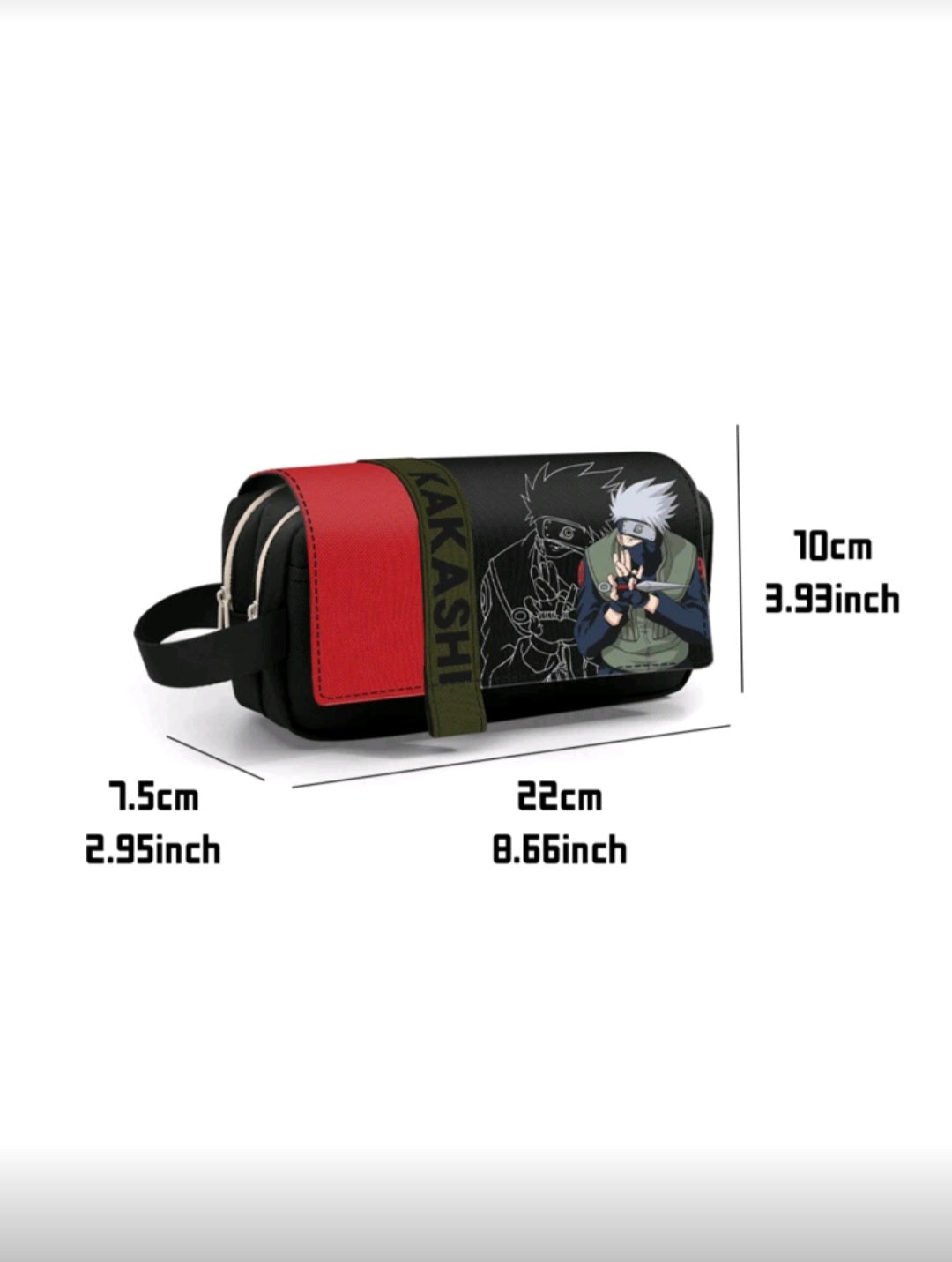 Pemium Sublimation Print Anime Accessory Pouch