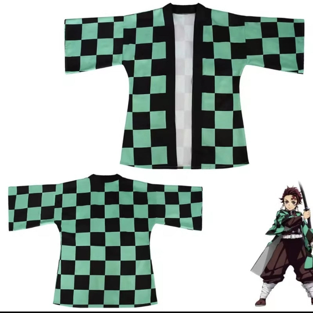 Demon Slayer Tanjiro Kmado Haori-Anime Cosplay Jacket